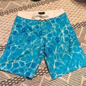 Mens American eagle swim trunks